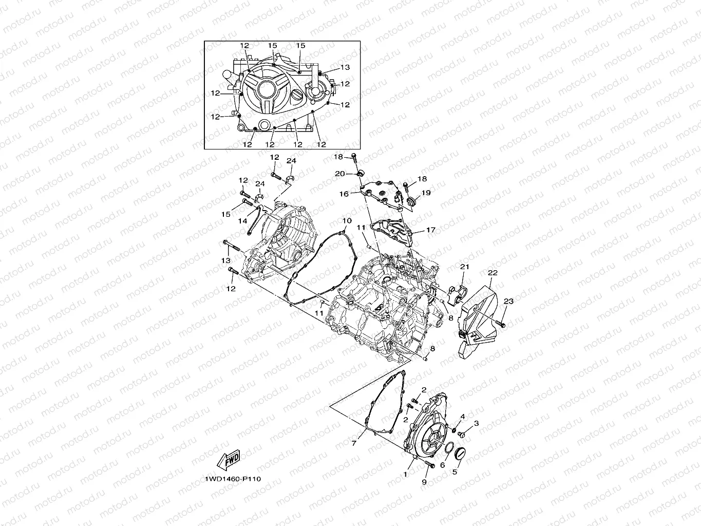 CRANKCASE COVER 1