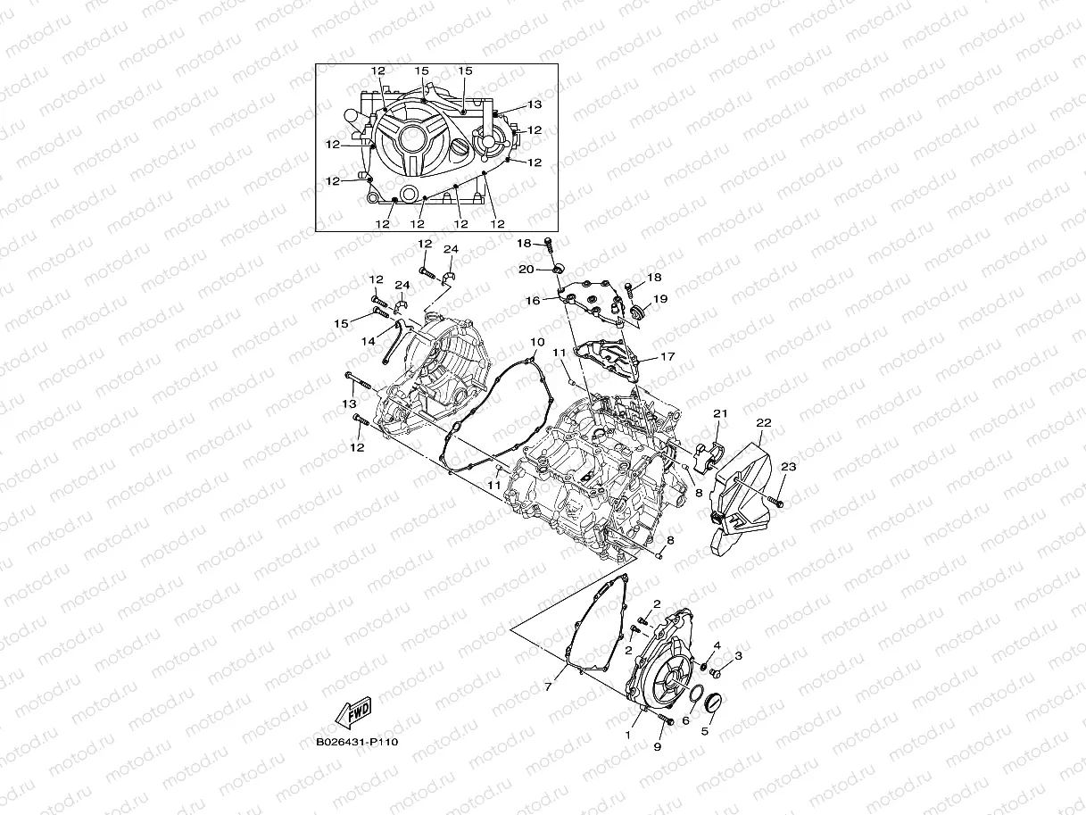 CRANKCASE COVER 1