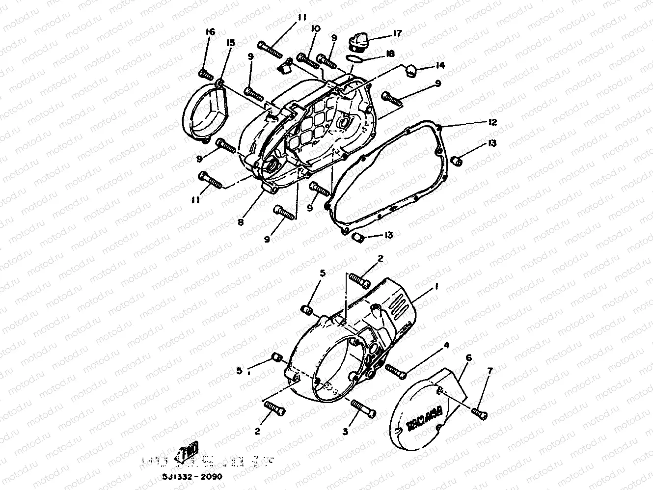 CRANKCASE COVER 1