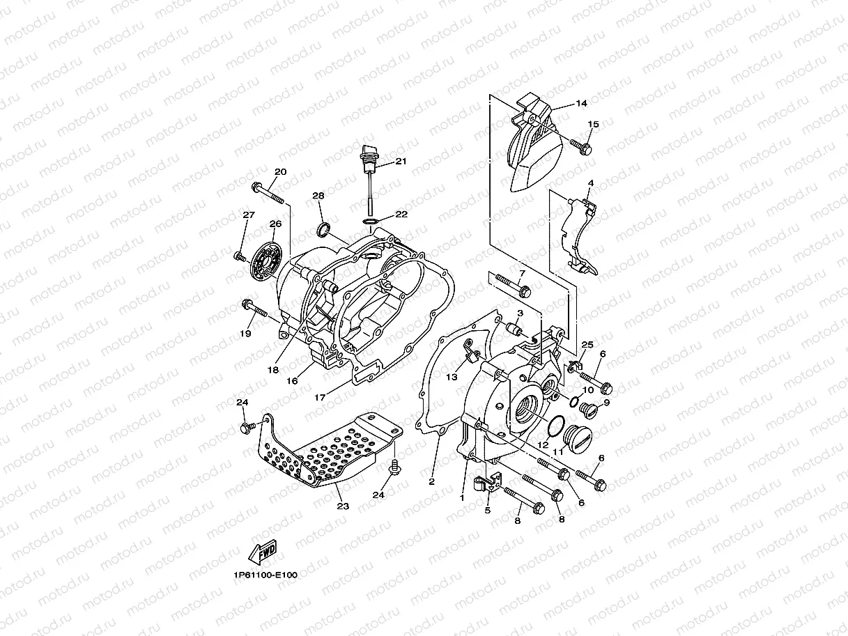 CRANKCASE COVER 1