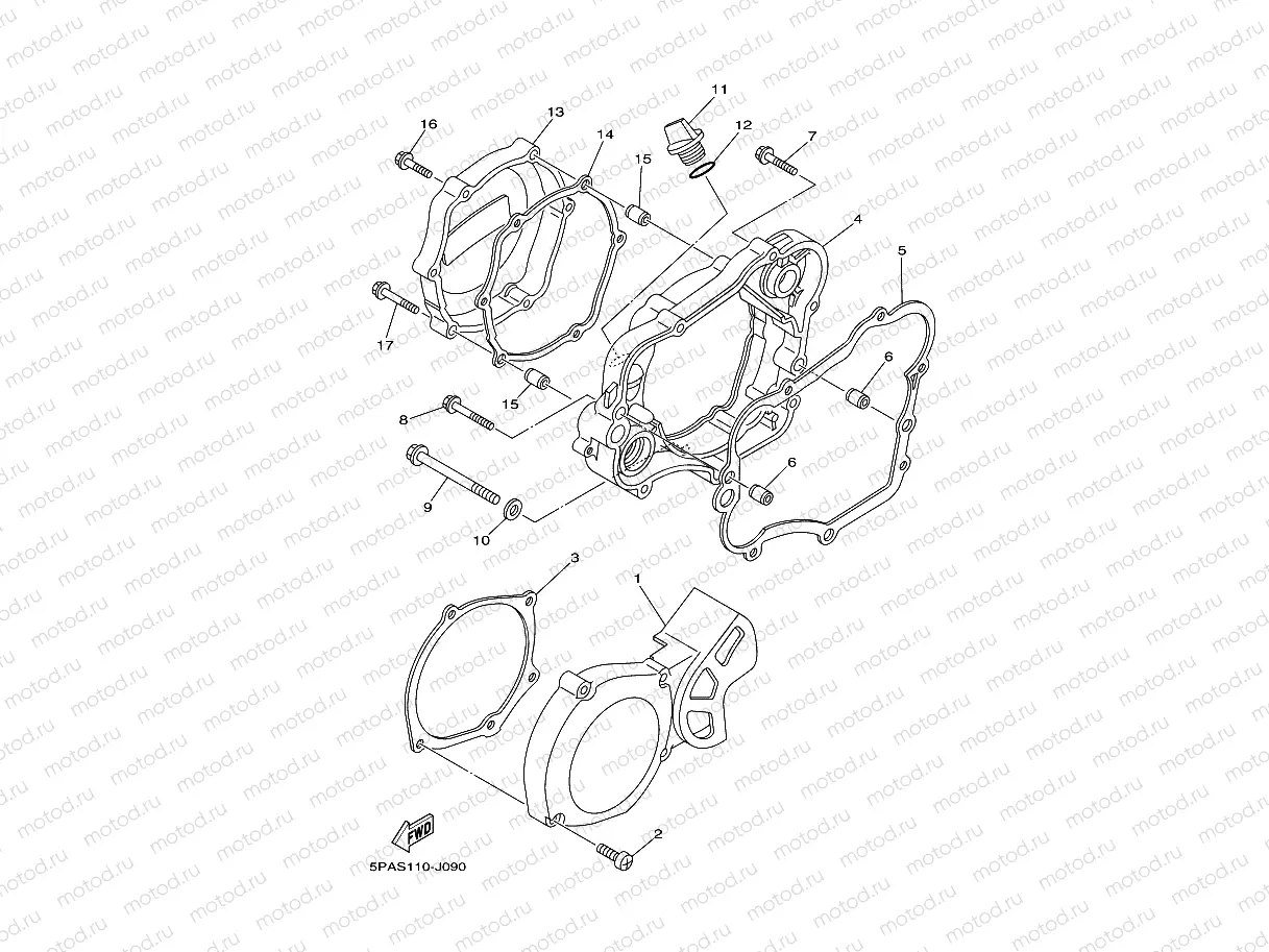 CRANKCASE COVER 1