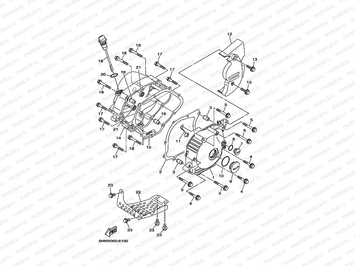 CRANKCASE COVER 1