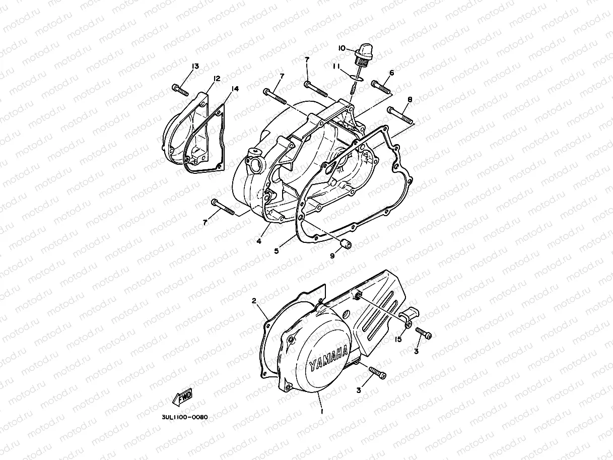 CRANKCASE COVER 1