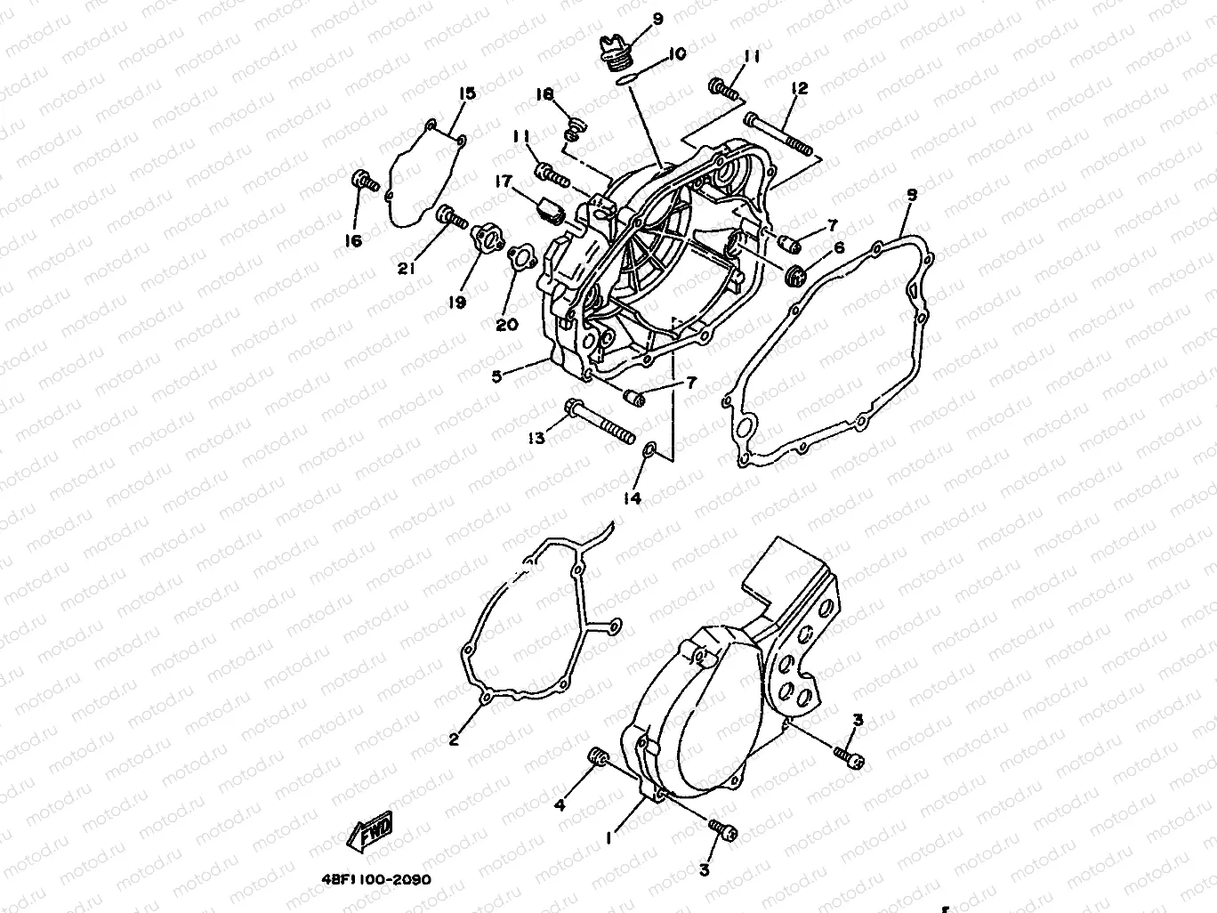 CRANKCASE COVER 1