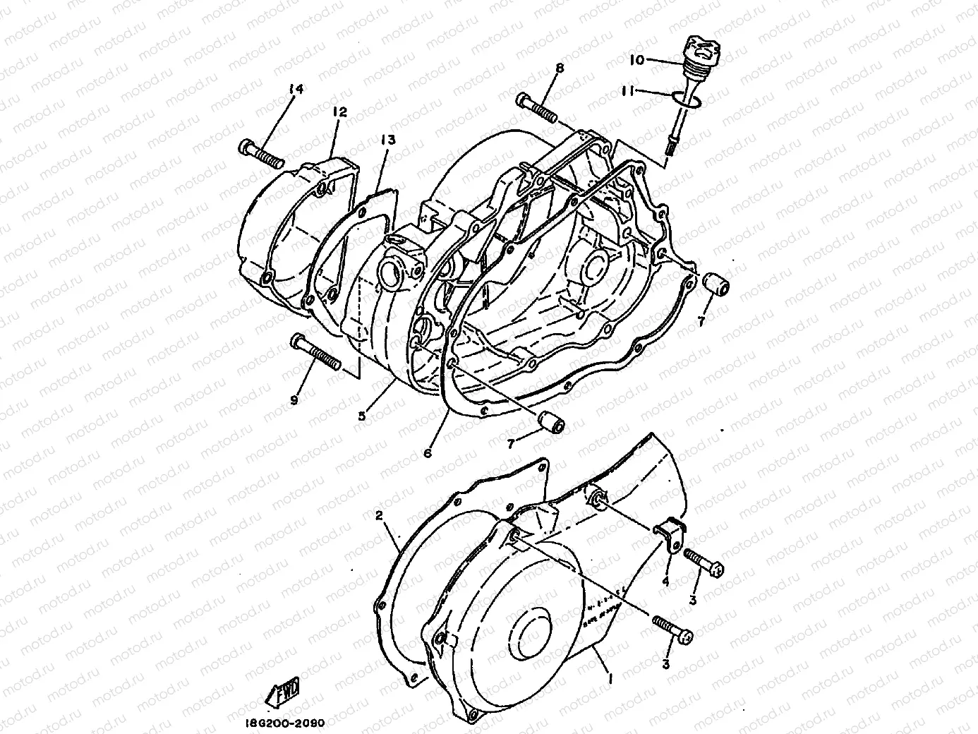 CRANKCASE COVER 1