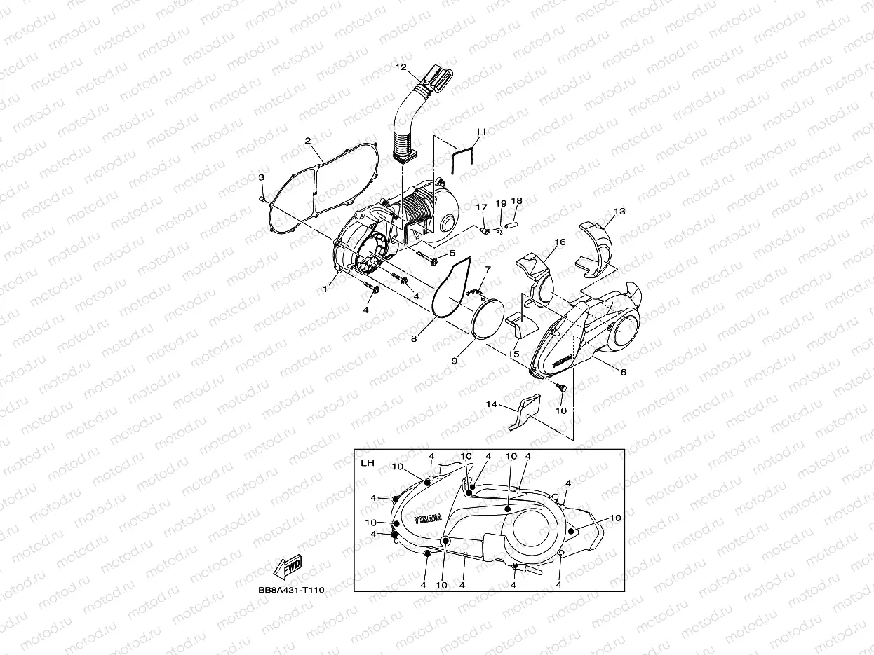 CRANKCASE COVER 1