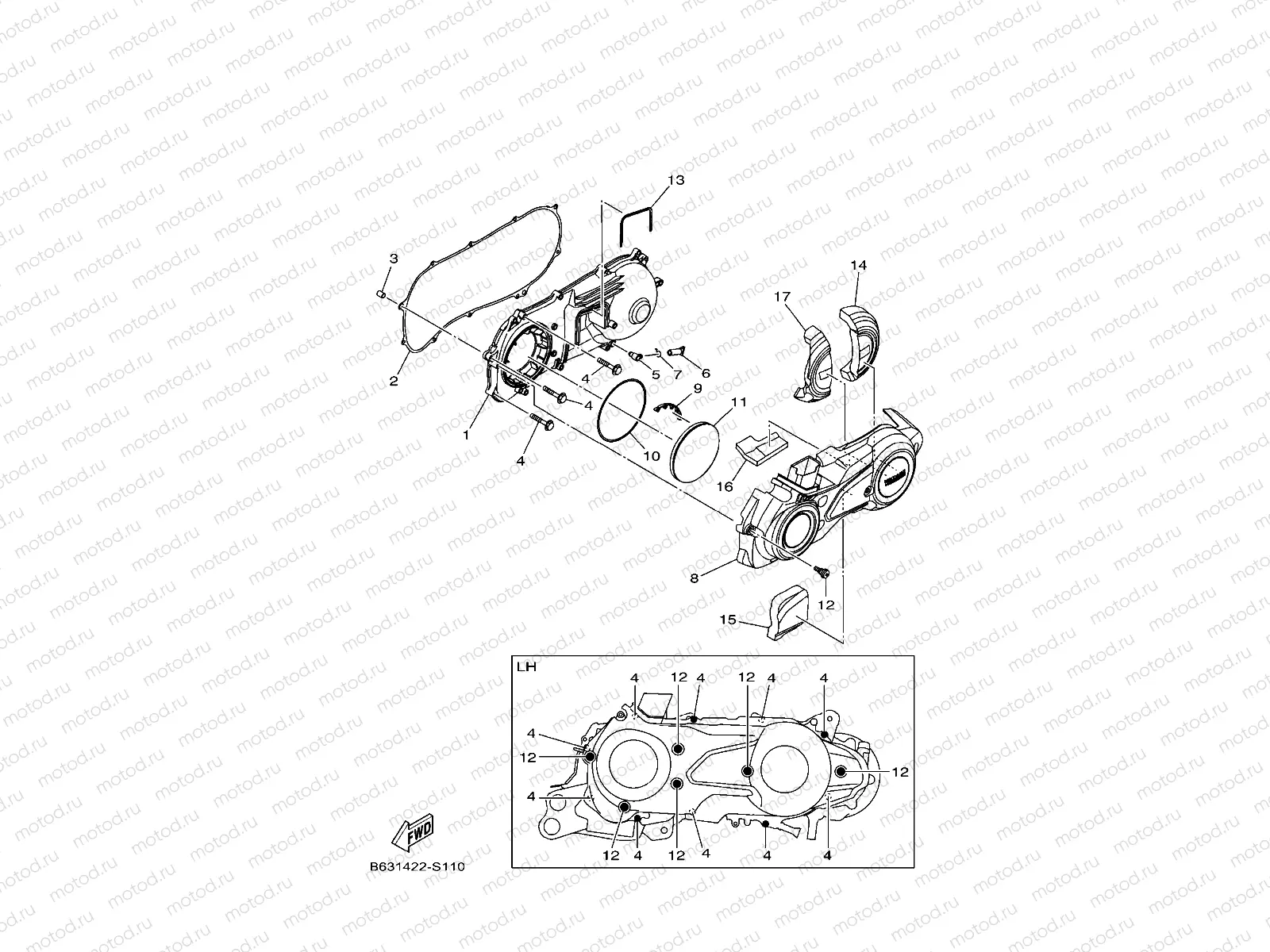 CRANKCASE COVER 1