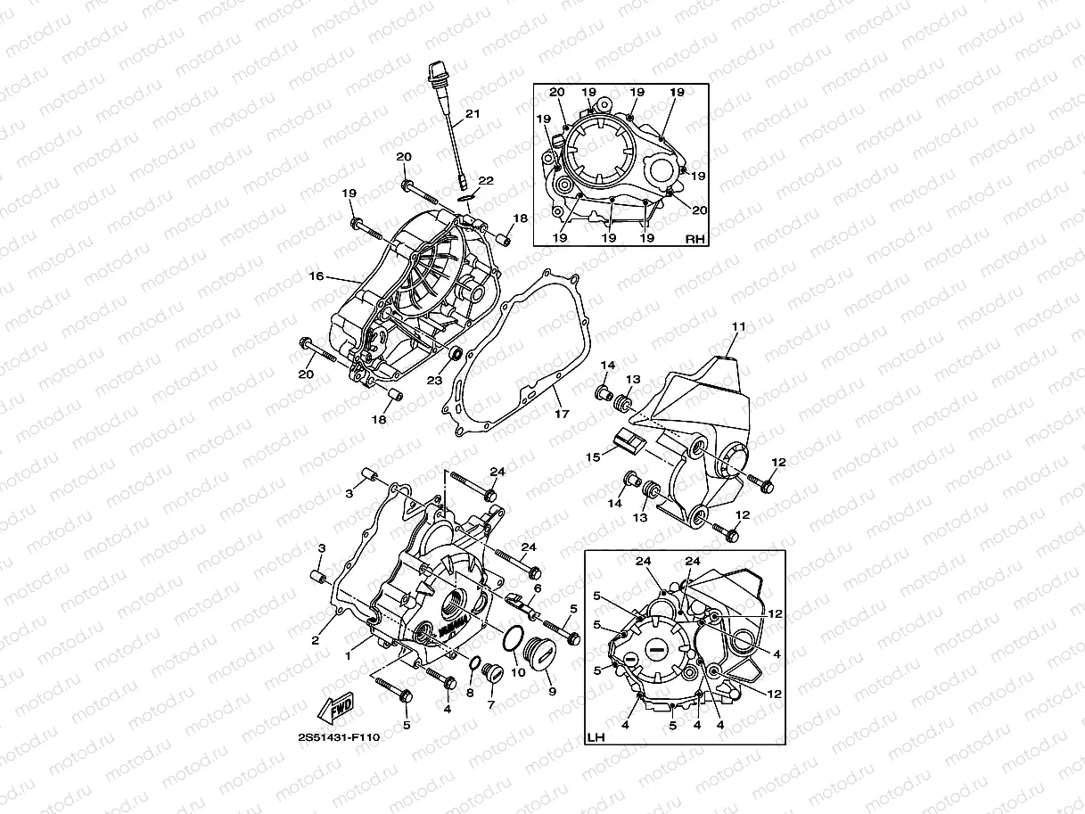CRANKCASE COVER 1