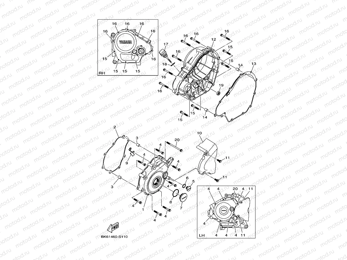 CRANKCASE COVER 1