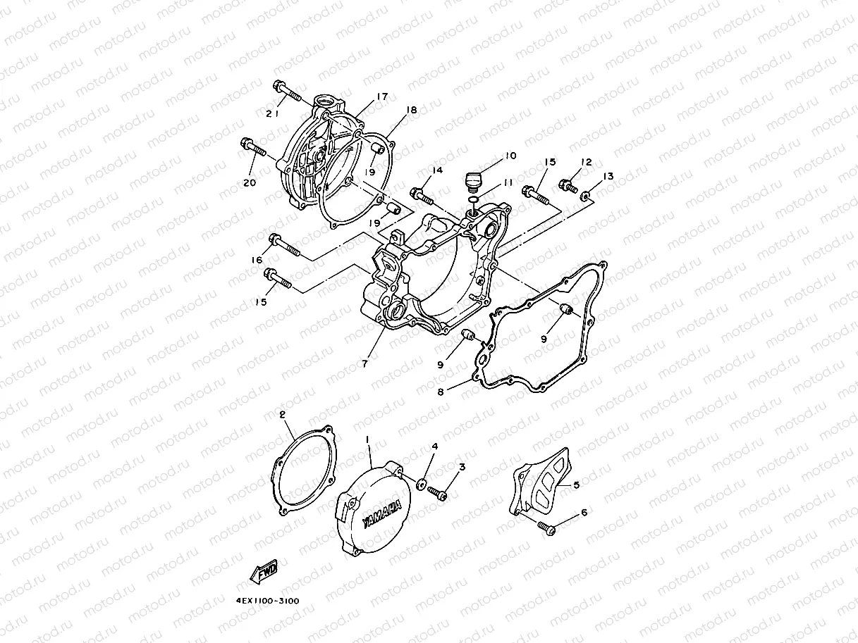 CRANKCASE COVER 1