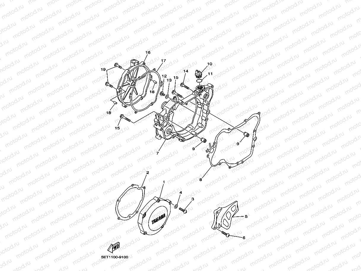 CRANKCASE COVER 1