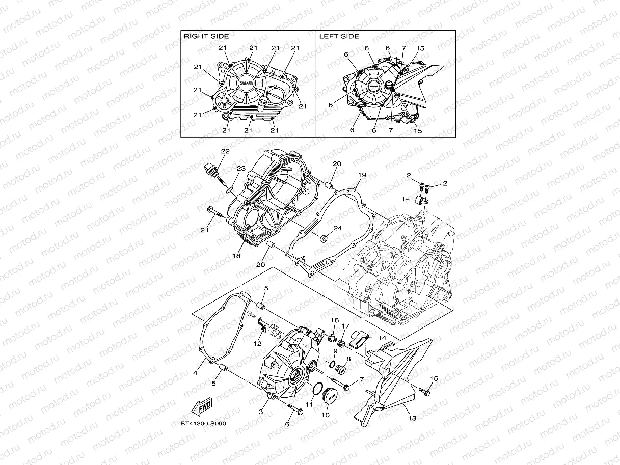 CRANKCASE COVER 1