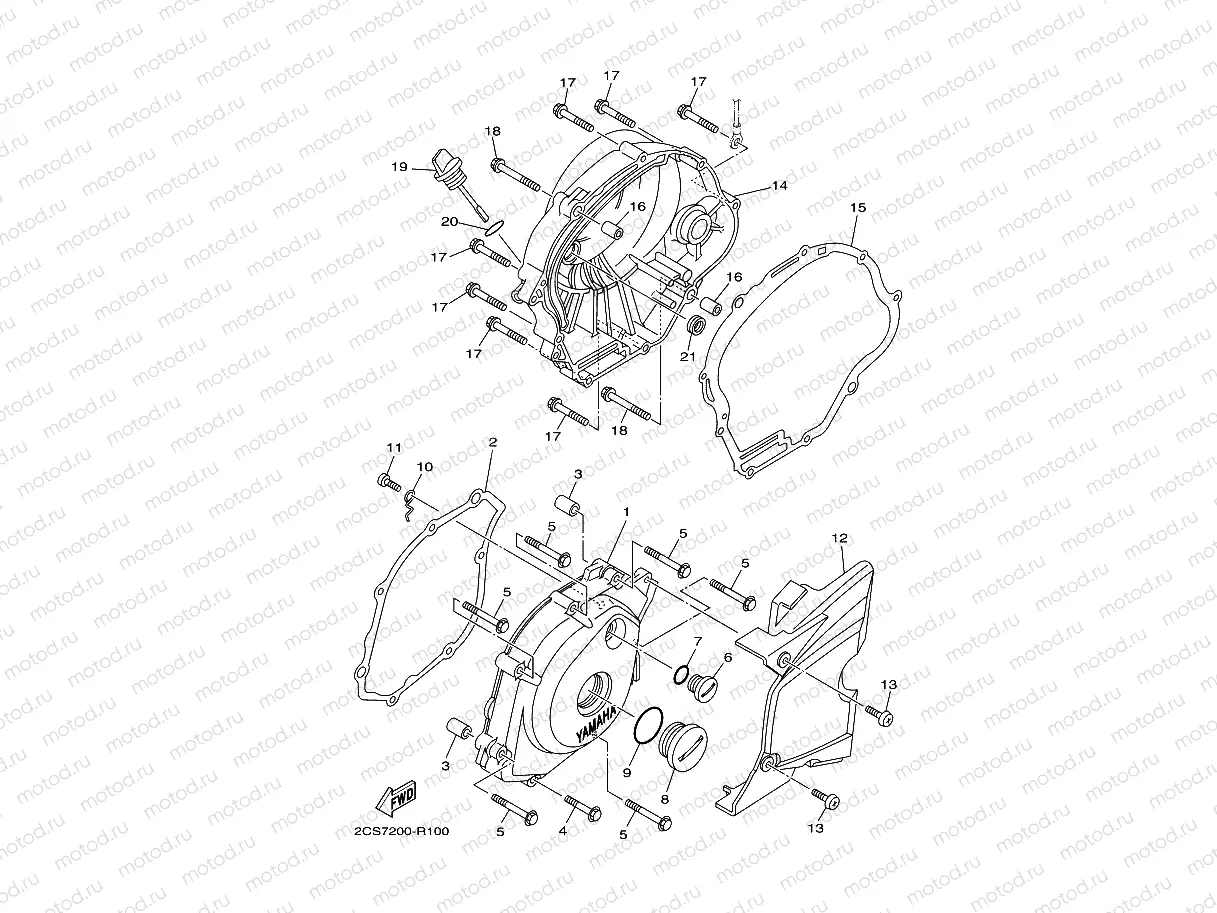 CRANKCASE COVER 1