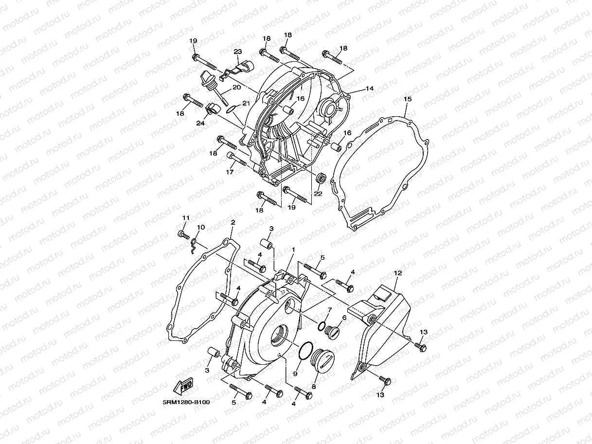 CRANKCASE COVER 1