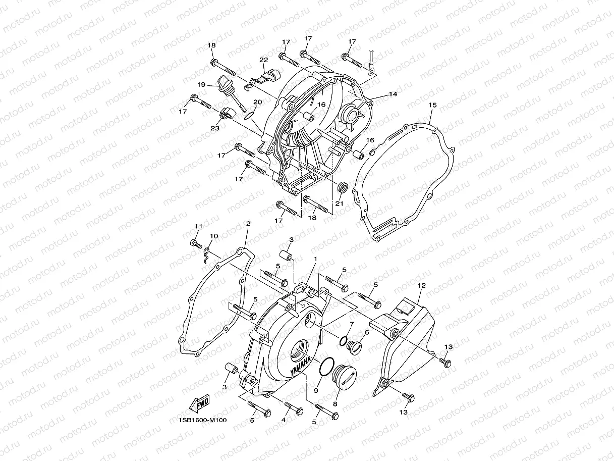 CRANKCASE COVER 1
