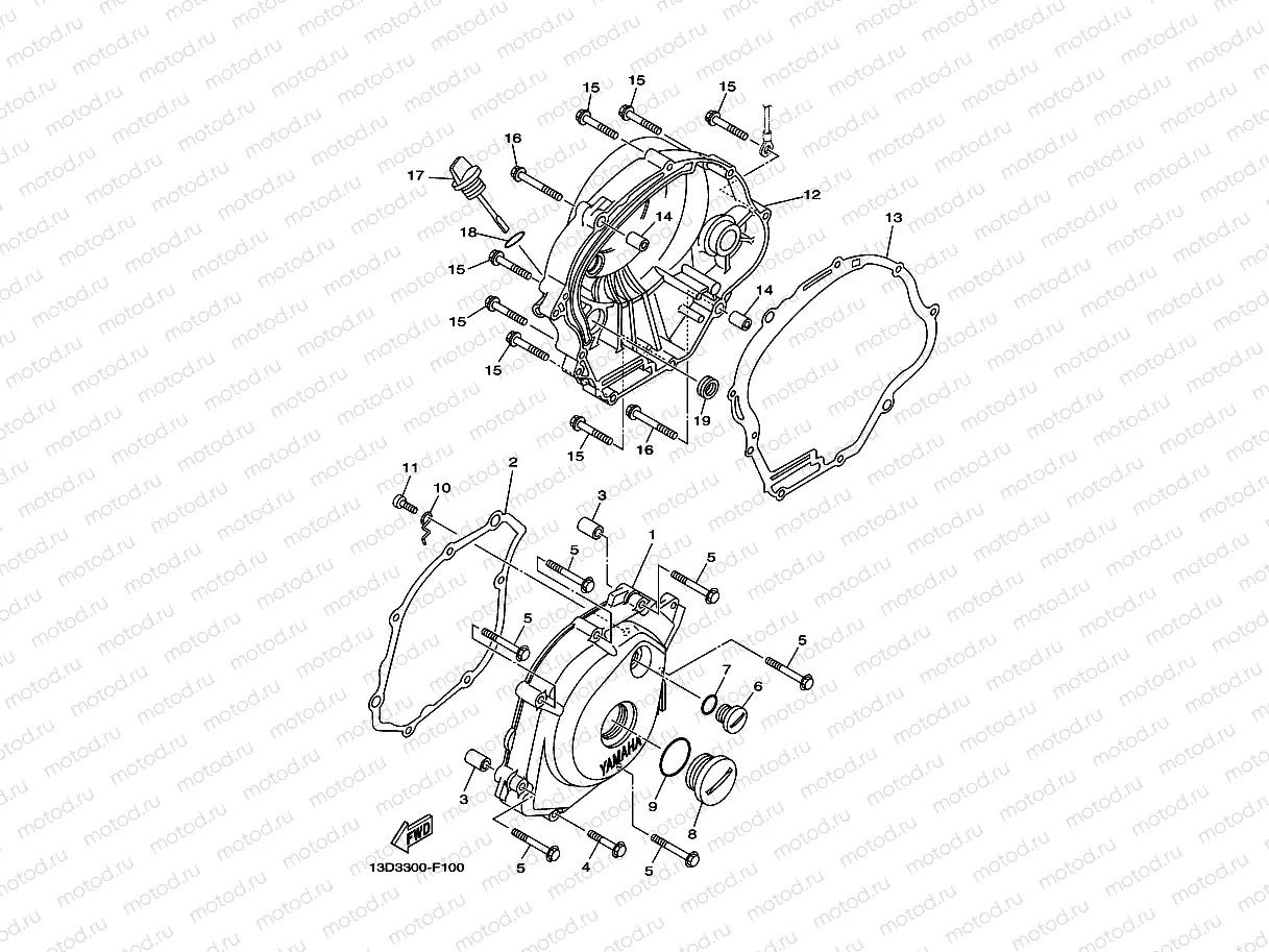 CRANKCASE COVER 1