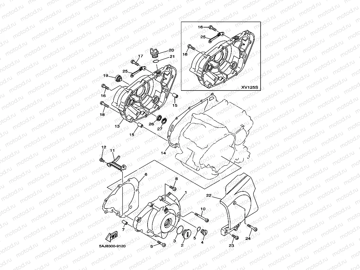 CRANKCASE COVER 1