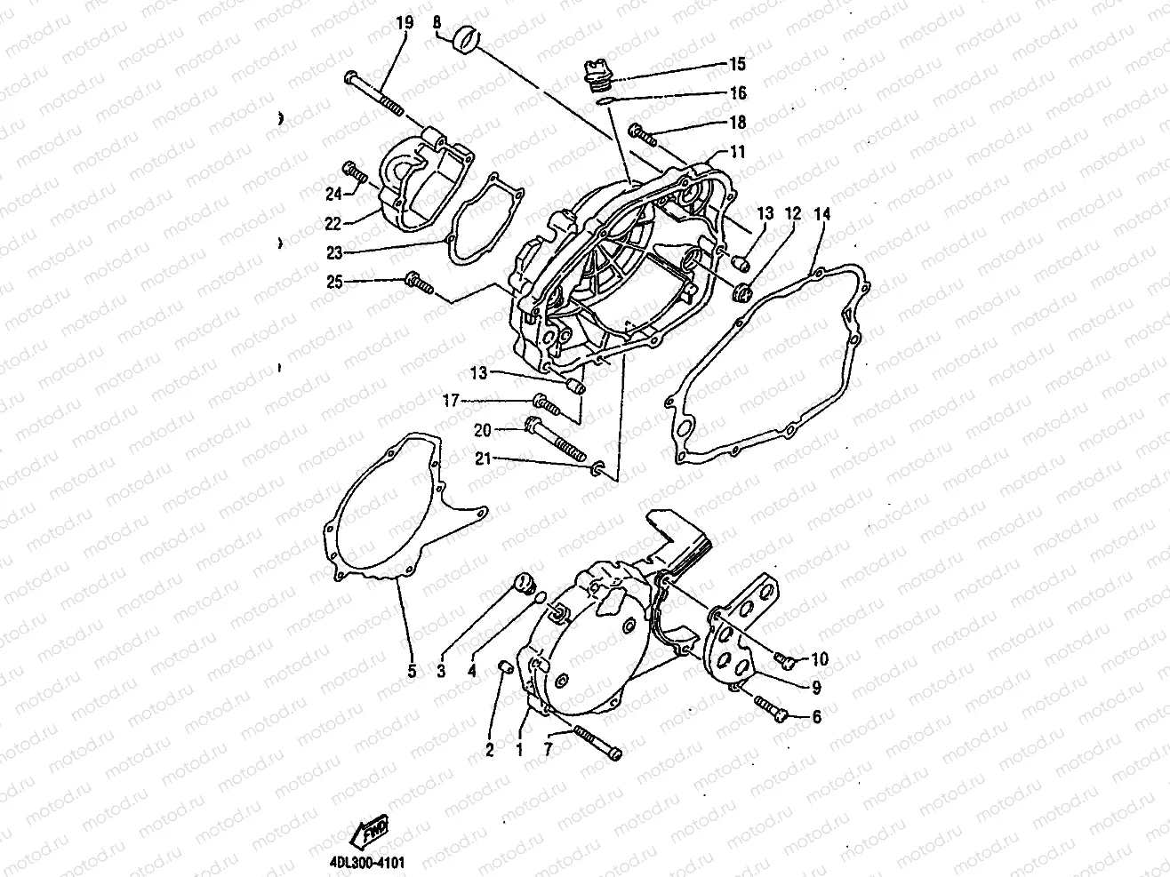 CRANKCASE COVER 1