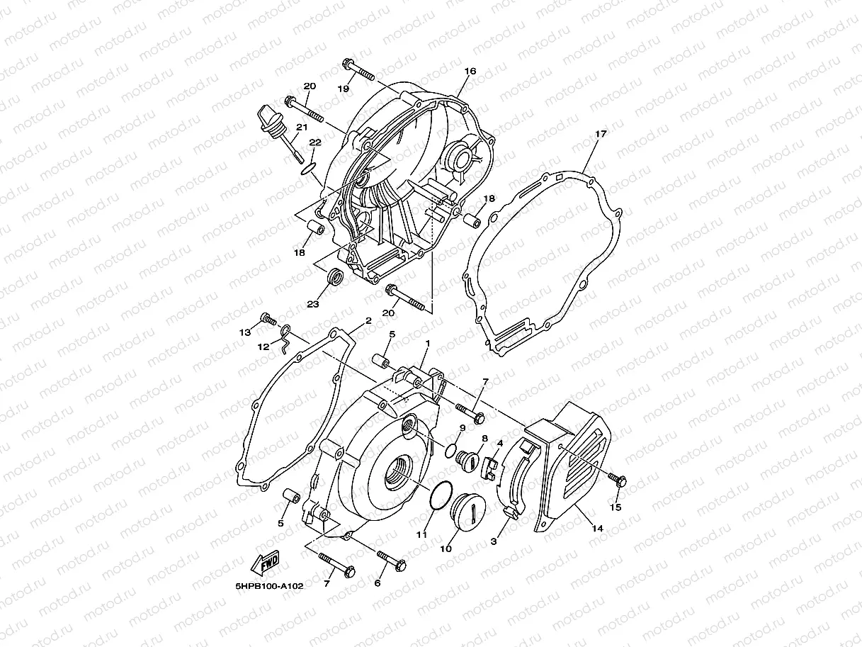 CRANKCASE COVER 1