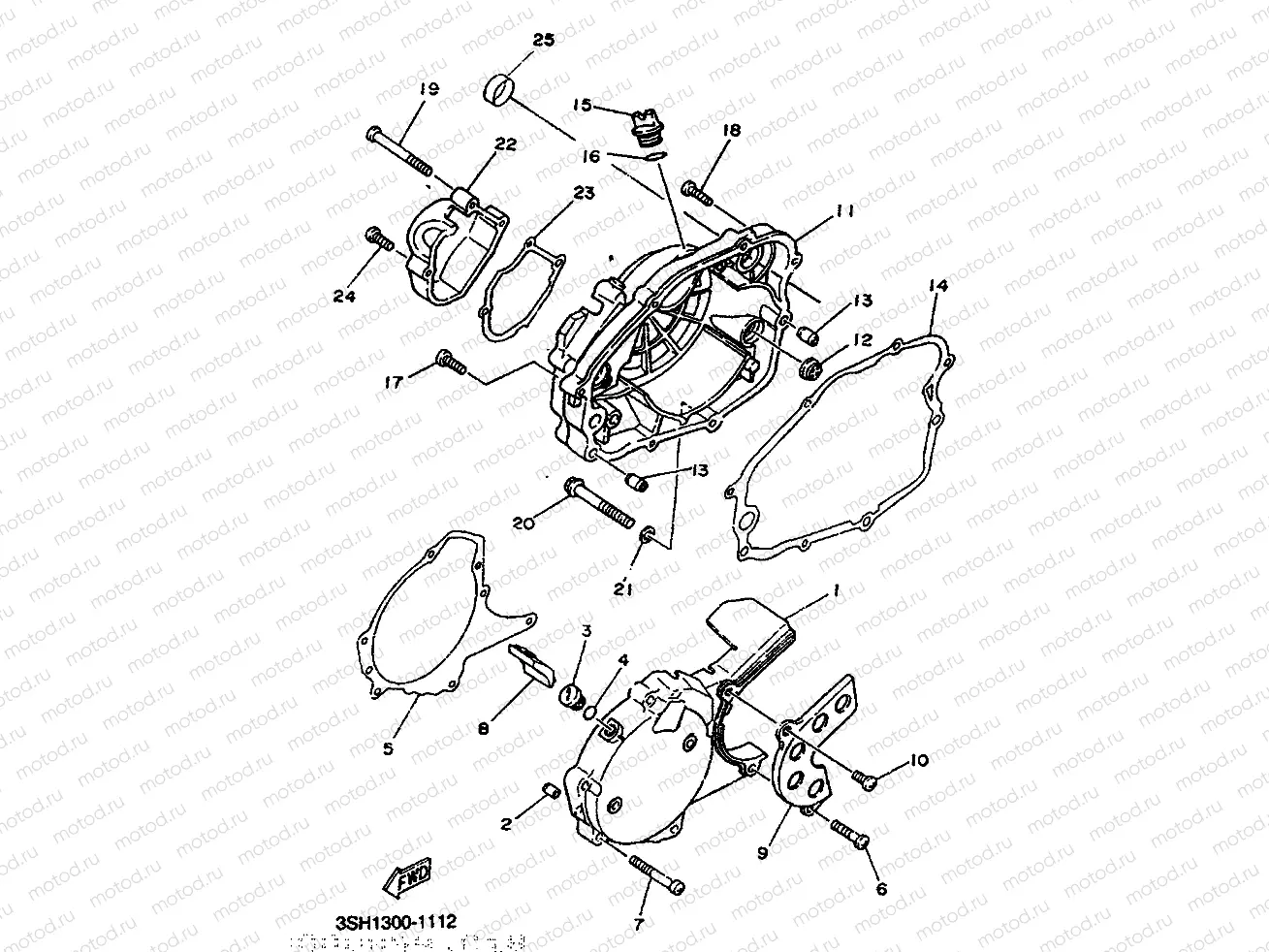 CRANKCASE COVER 1