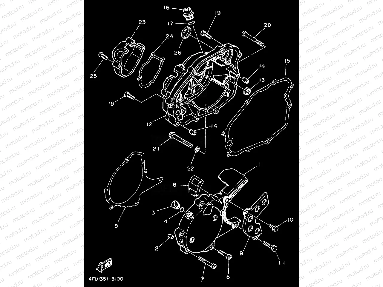 CRANKCASE COVER 1
