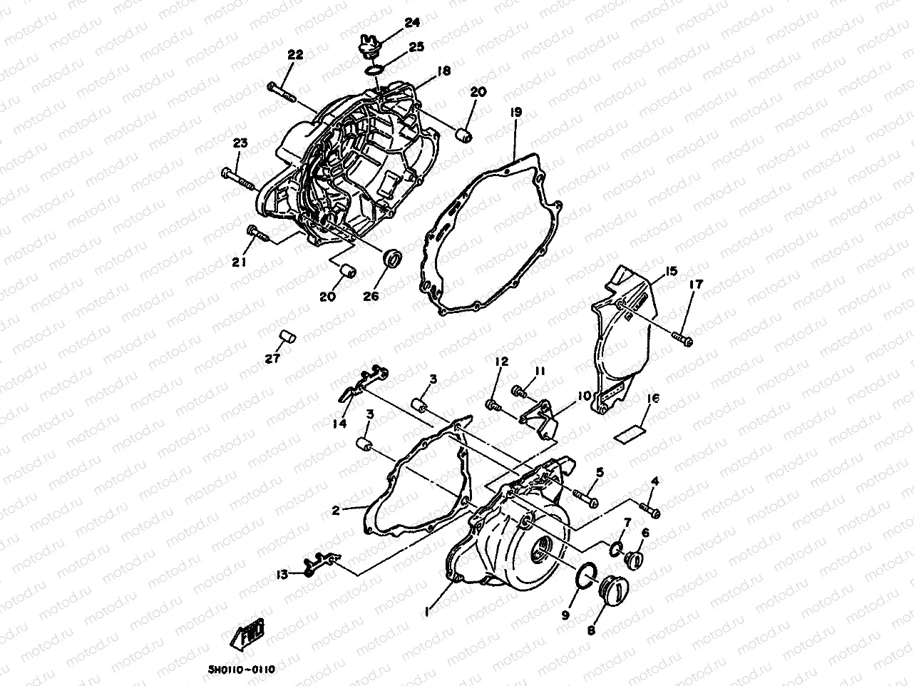 CRANKCASE COVER 1