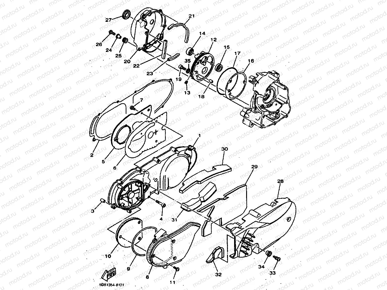 CRANKCASE COVER 1