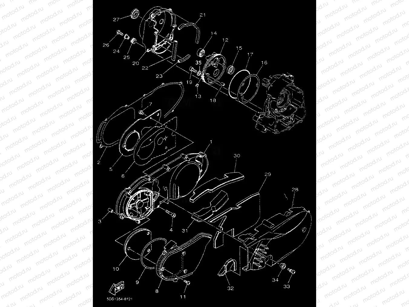 CRANKCASE COVER 1