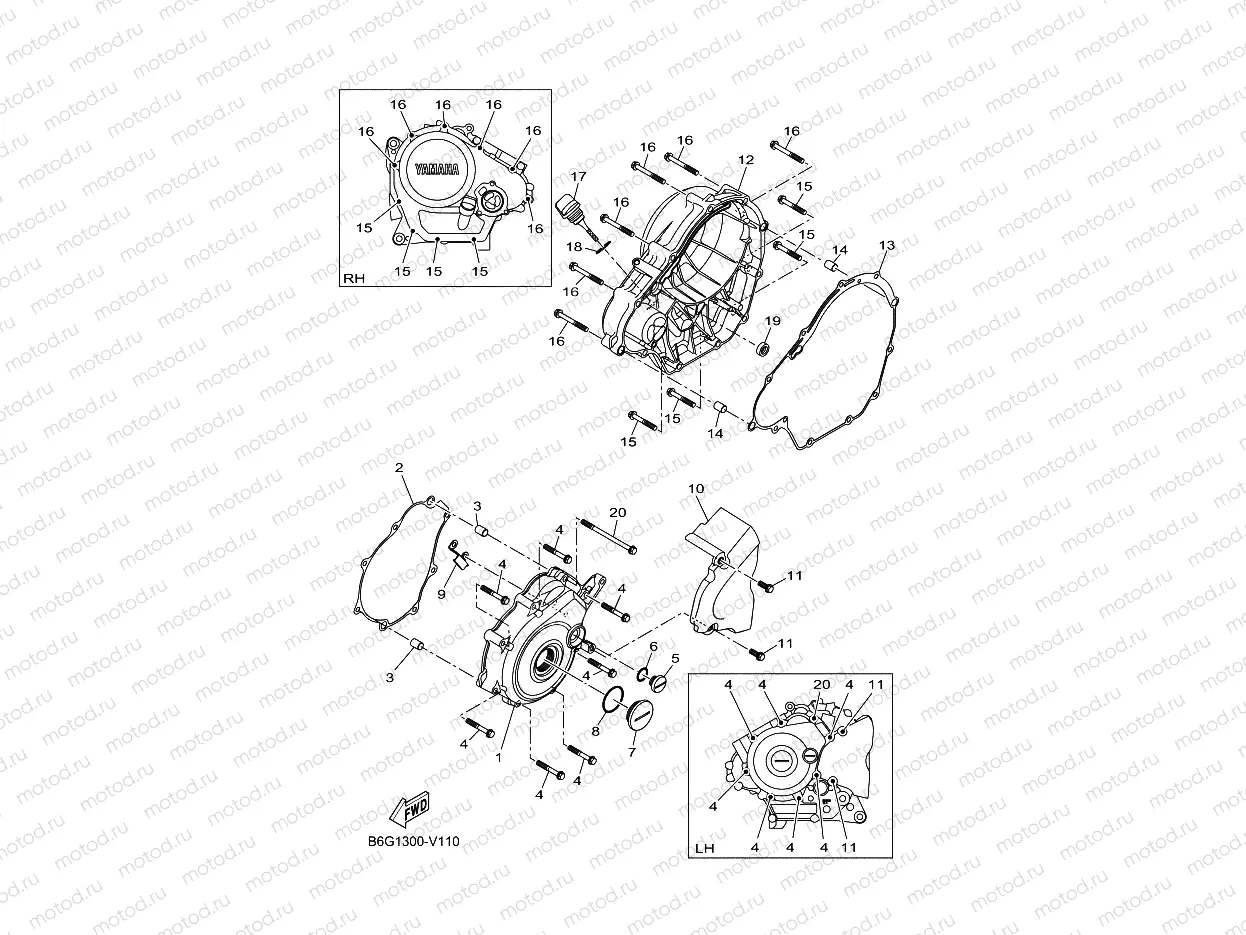 CRANKCASE COVER 1