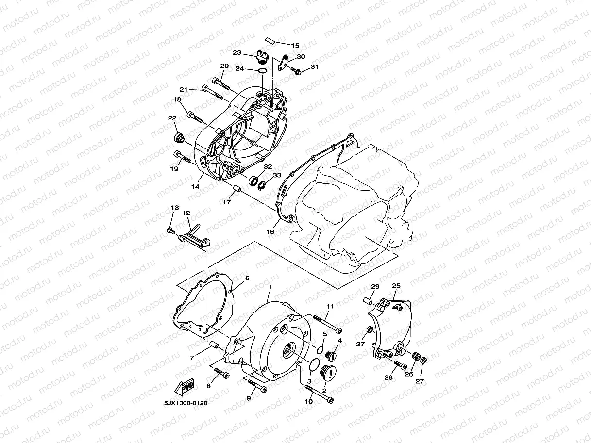 CRANKCASE COVER 1