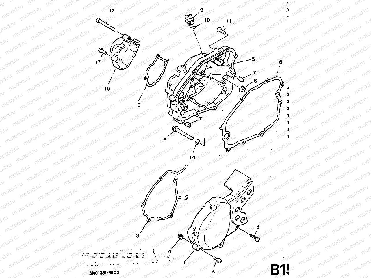 CRANKCASE COVER 1