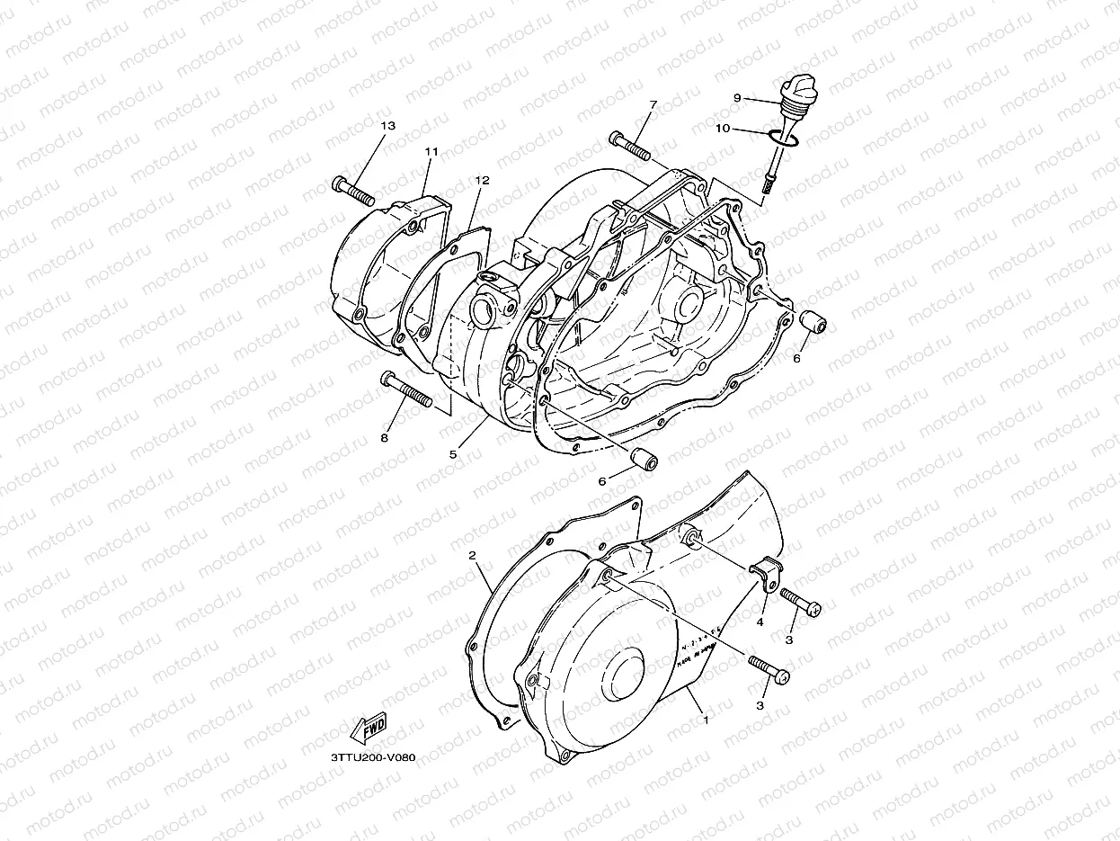 CRANKCASE COVER 1