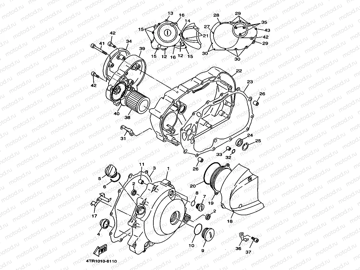 CRANKCASE COVER 1