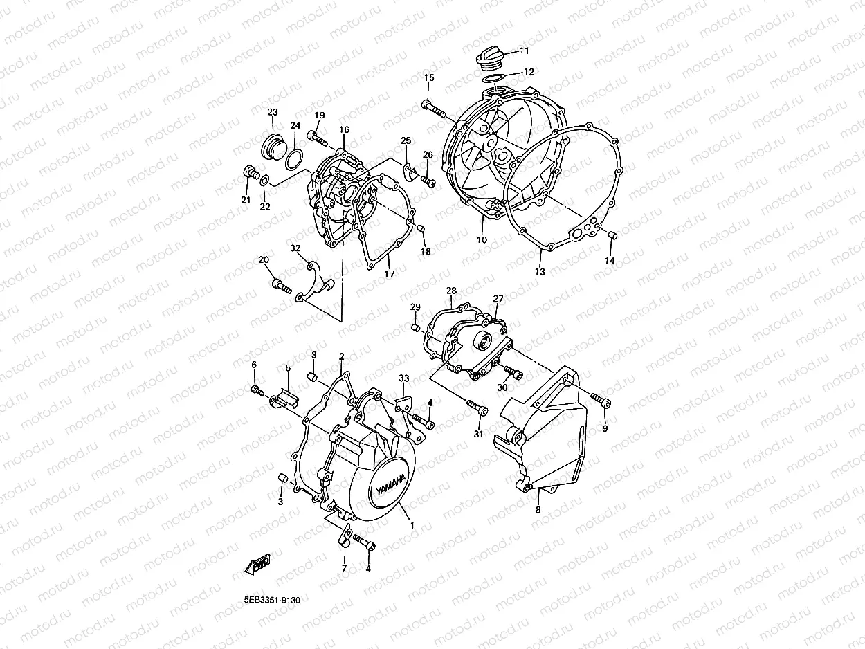 CRANKCASE COVER 1