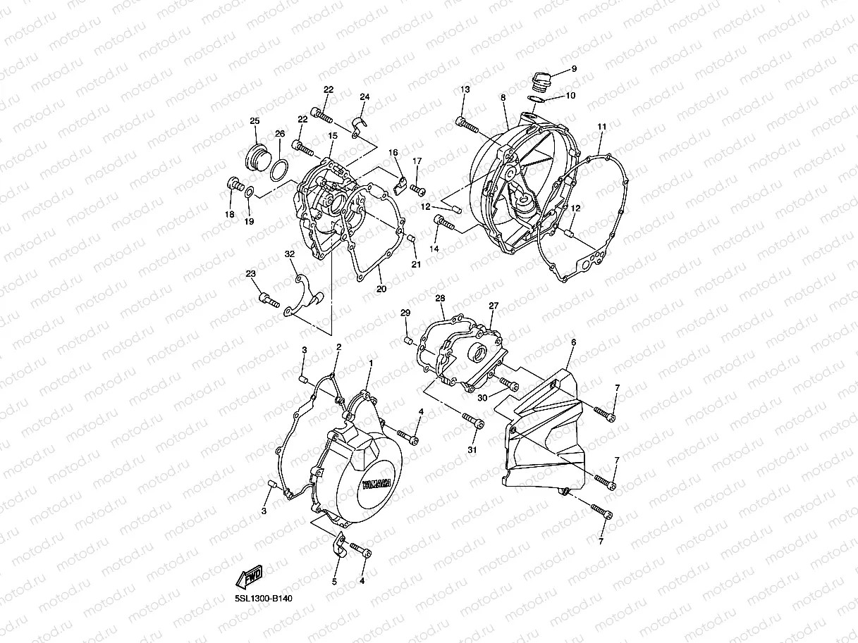 CRANKCASE COVER 1