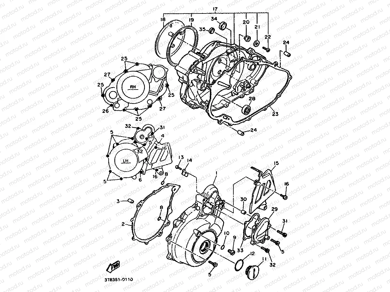 CRANKCASE COVER 1