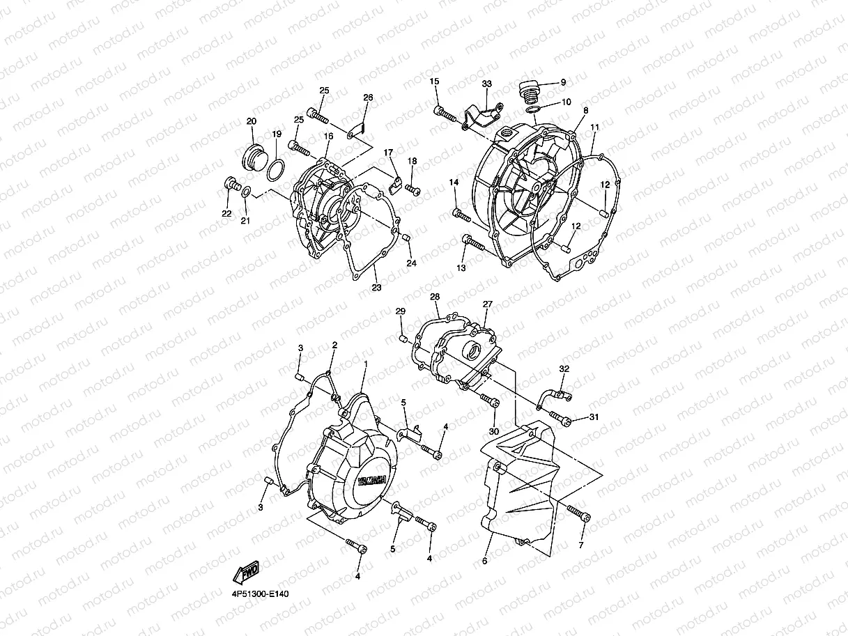 CRANKCASE COVER 1