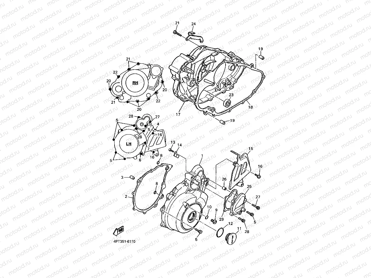 CRANKCASE COVER 1