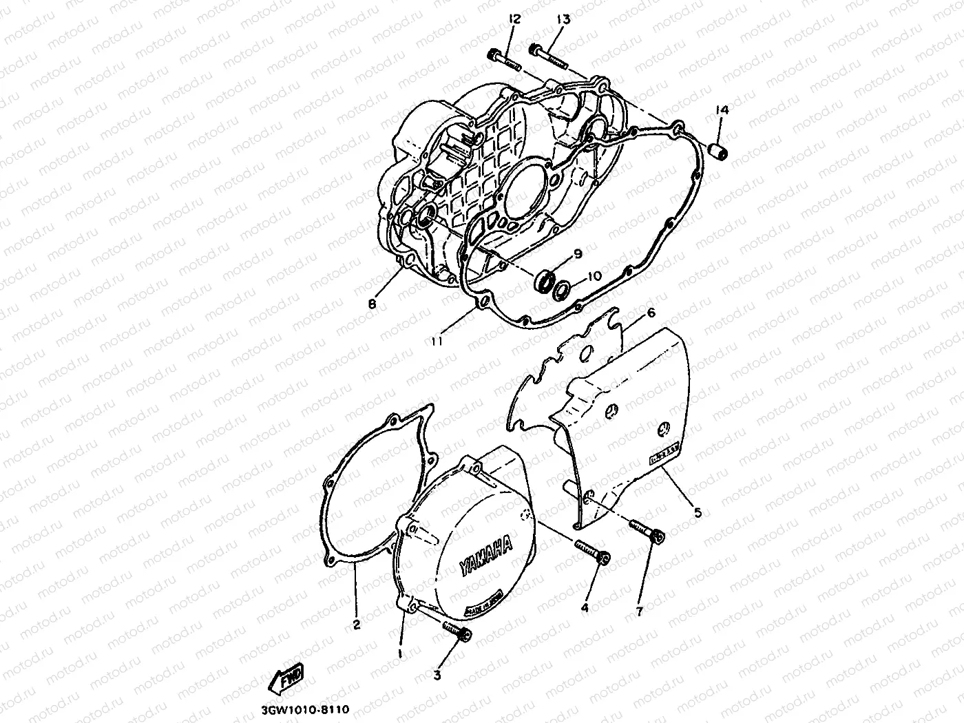 CRANKCASE COVER 1