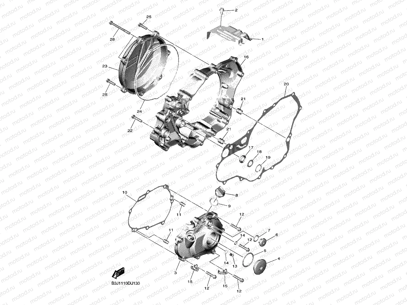 CRANKCASE COVER 1