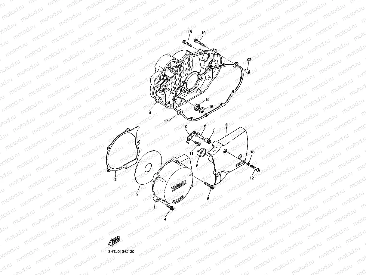 CRANKCASE COVER 1