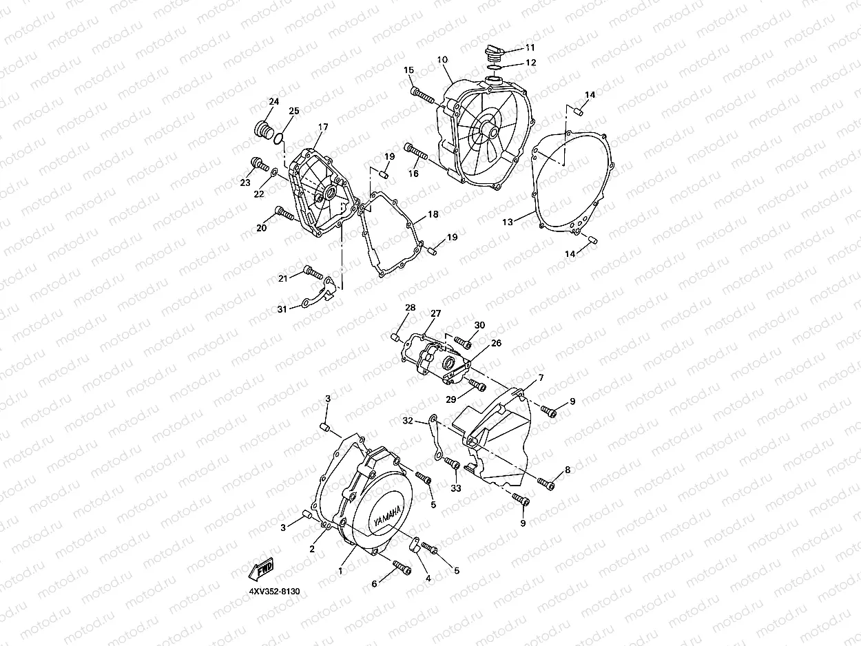 CRANKCASE COVER 1