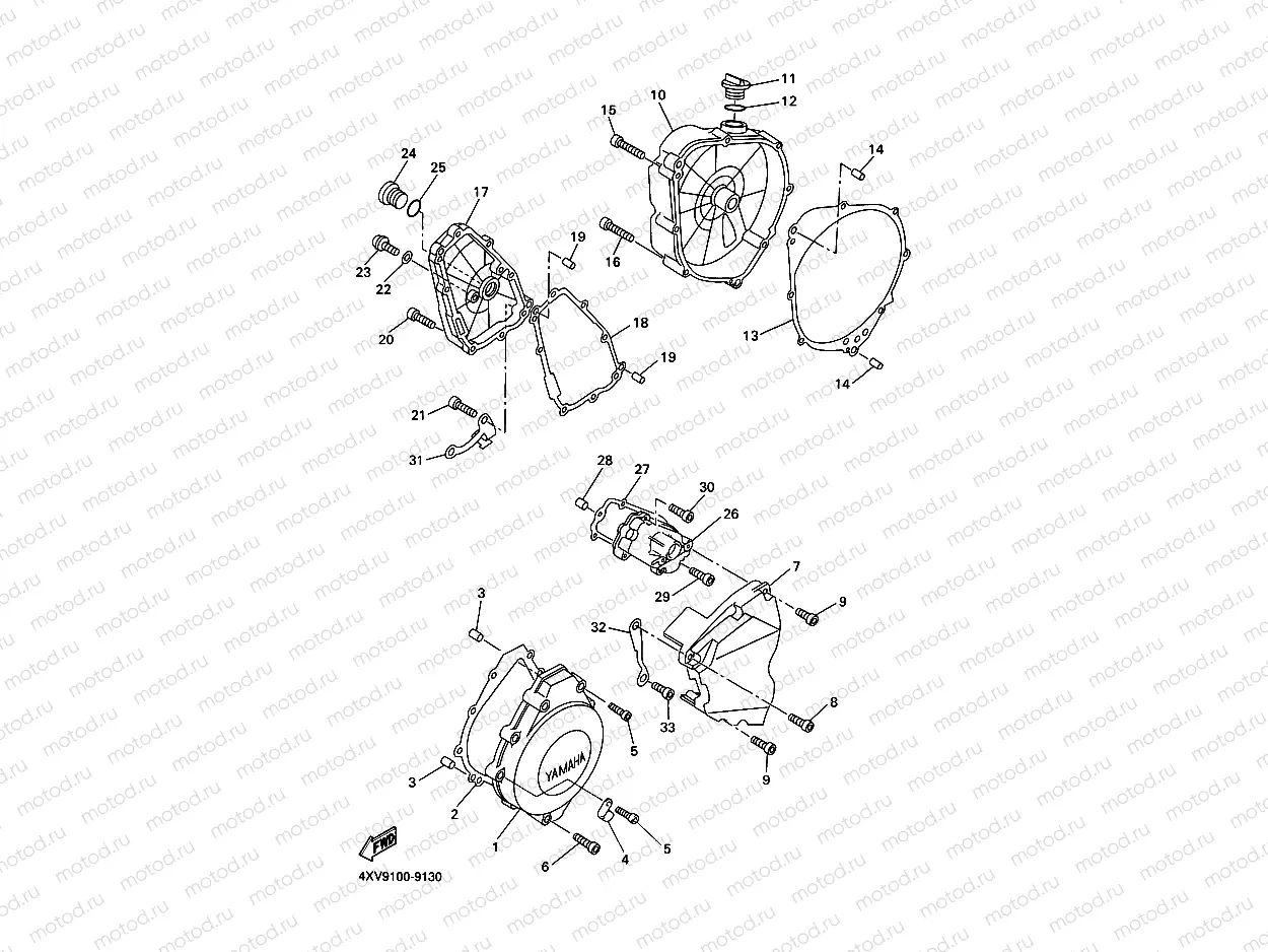 CRANKCASE COVER 1