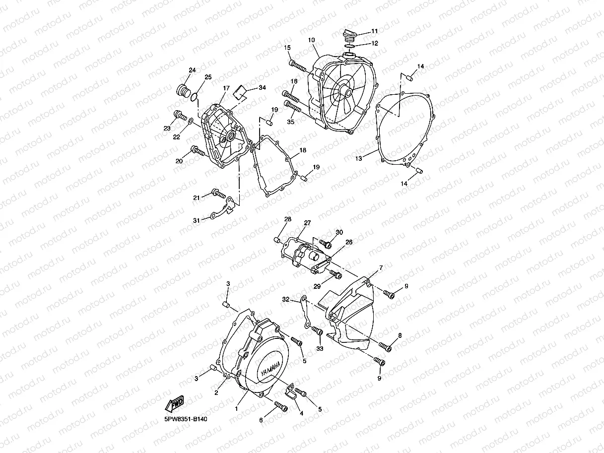 CRANKCASE COVER 1