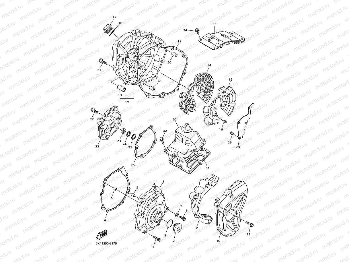 CRANKCASE COVER 1