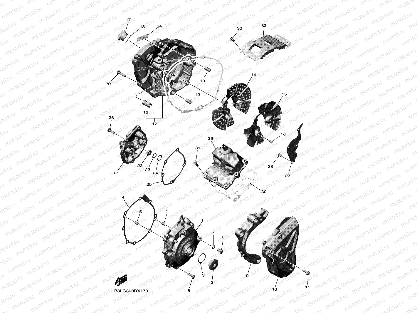 CRANKCASE COVER 1
