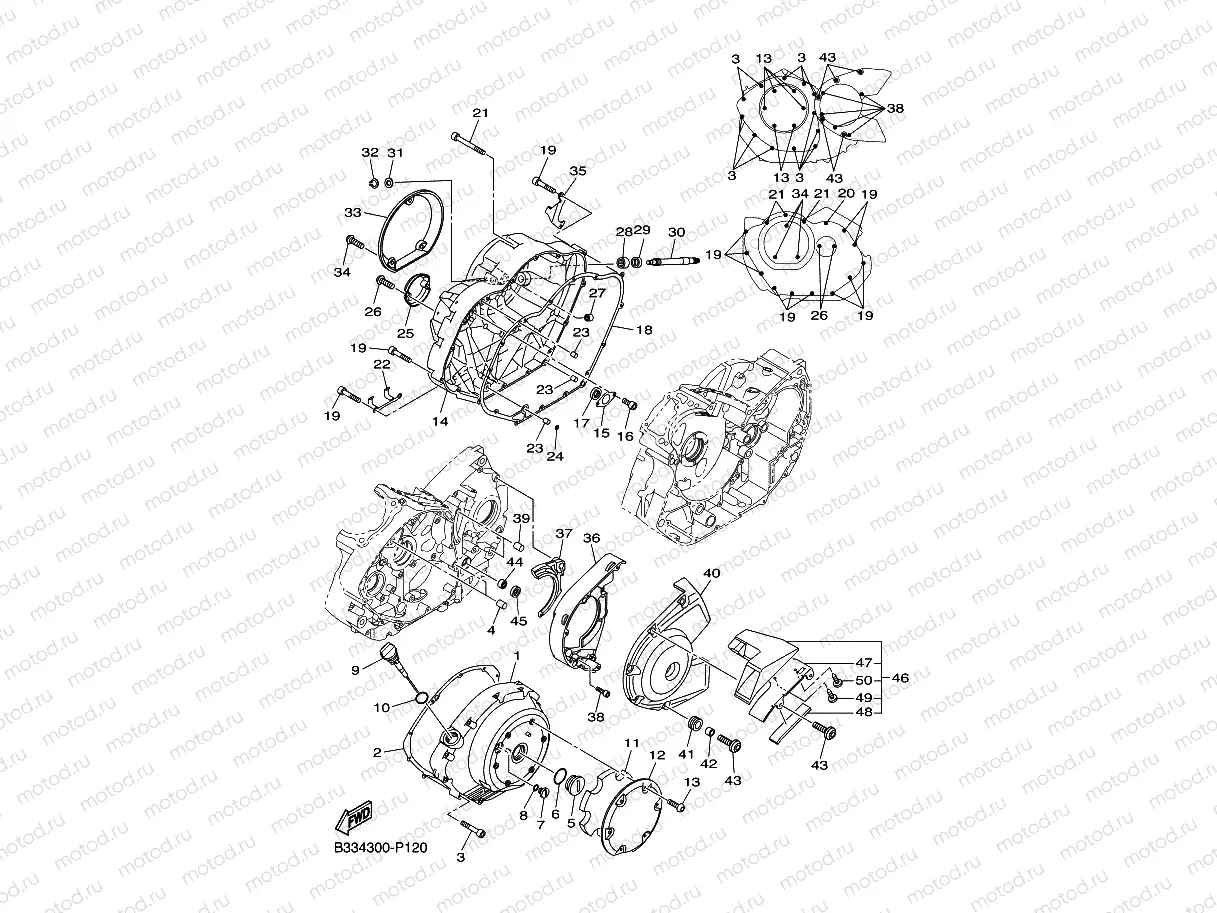 CRANKCASE COVER 1