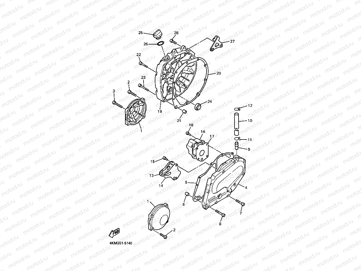 CRANKCASE COVER 1