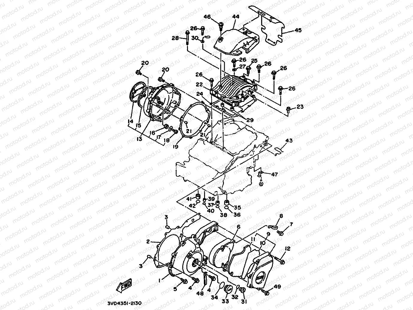 CRANKCASE COVER 1