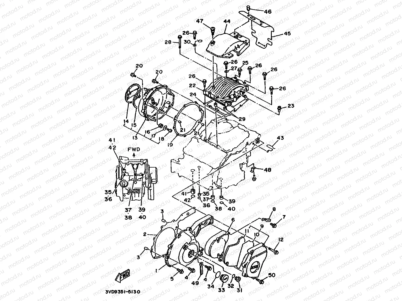 CRANKCASE COVER 1